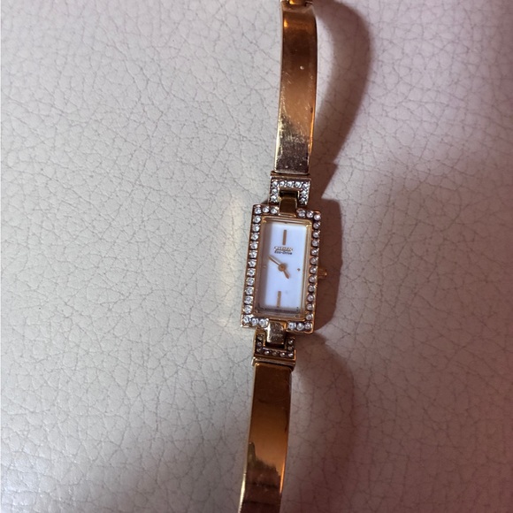 Citizen Gold Solar Powered Women's Watch - Picture 3 of 5